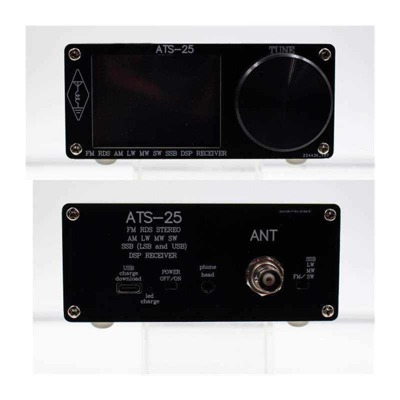 Original ATS-25 Si4732 Radio Receiver FM LW(MW SW) SSB  2.4