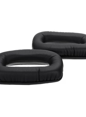 1 Pair Black Replacement Earpads Square Earmuffs Memory Cush