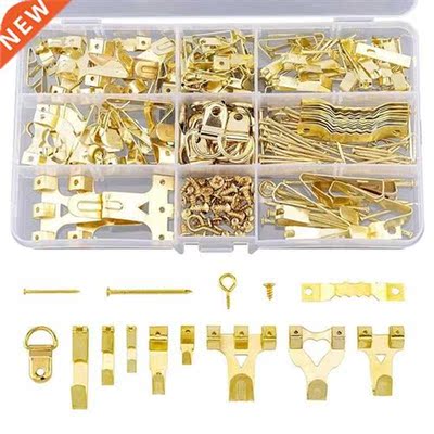 266 Pcs Assorted Picture Hangers Kit Frame Hanging Hooks Har