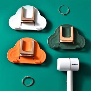 New Foldable Hair Dryer Straightener Holder Suction Cup