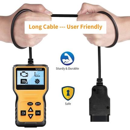 O-B-D2 Scanner O-B-D-II Code Reader Car Automotive Check Eng