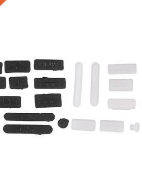 24 Pcs USB Plug Cover Anti-Dust Silicone For Pro 13 Inch 15