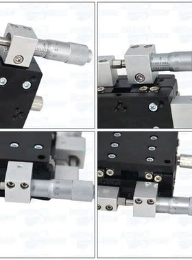 Hot Sale 60*60mm R Axes Trimming Platform Linear Stage Manua