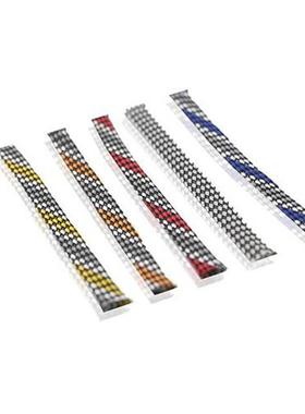 Set Nylon Sleeve Black blue Nylon Mesh Braided Sleeving Fo