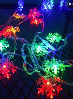 Snowflake LED Light Merry Christmas Tree Decoration  Home Ga