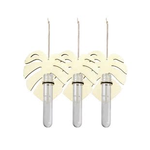 Mini Flower for Crafts Bulk Terrarium 3 Green Leaf Office