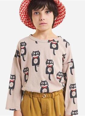 2022 AW Brand Bobo Autumn Kids T-shirts For Boys Girls Ne