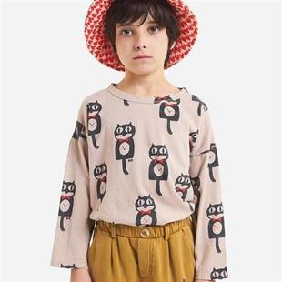 2022 AW Brand Bobo Autumn Kids T-shirts For Boys Girls Ne