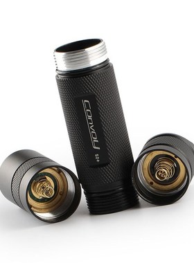 Convoy S2  black V 365nm led flashlight ,nichia 365V in side