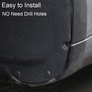 2 Packs Front Wheel Sound Deadening Mats for Tesla Model 3 Y