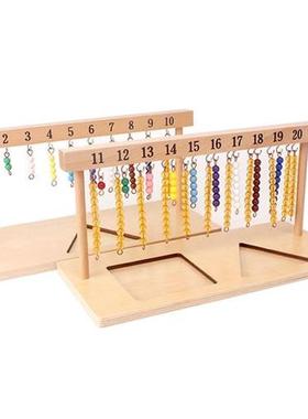 Montessori Teaching Math Toys Digitals Nuers 1-20 Hanger A