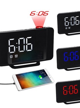 LED Digital Alarm Clock Watch Table Electronic Desktop Clock