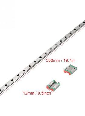 1pc 500mm MGN12 Miniature Linear Rail Guide Rail 12mm Width