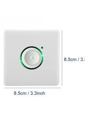 AC110 250V Outdoor LED Light Touch Delay Timer Switch 16 Le