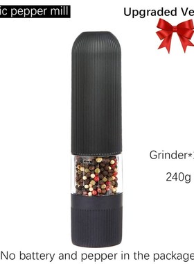 Electric Pepper Grinder Salt Mill Automatic Grinder Spice Se
