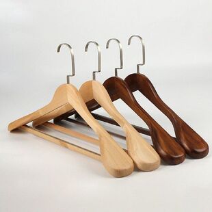 Hook Hanger Closet Clothes Solid Wood Hangers for Clothes
