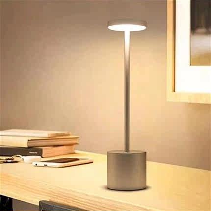 Simple Cordless Table Lamp LED Metal USB Rechargeable