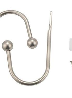 Curtain Holdbacks,Wall Mounted Curtain Tieback Hooks,Metal