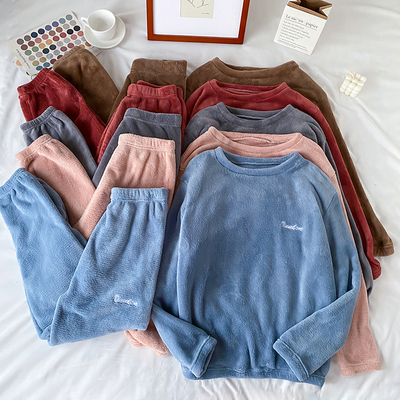 Winter Pajamas Sets For Women Sleepwear Homes Clothing Pajam