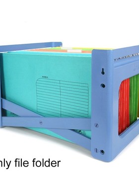 Home Office School Magazines Business Storage Crate Book She