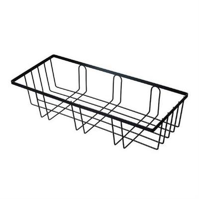 Wall Mount Drillless Iron Shelf Seamless Storage Rack with