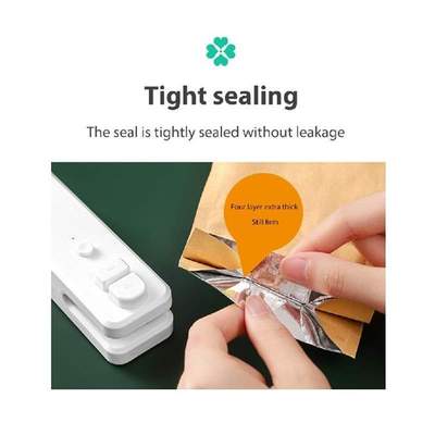 Mini Plastic Bag Sealer USB Rechargeable Handheld Vacuum