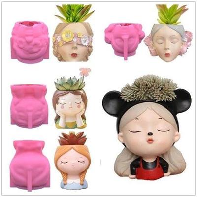 Dream Goddess Girl Silicone Mold Scented Stone Tabletop