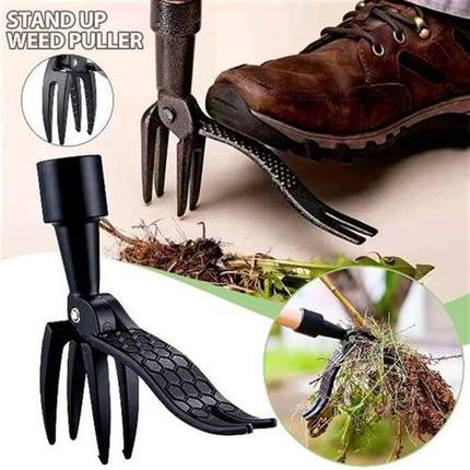 Weeder Stand Up Rust-Proof Root Remover Without Pole