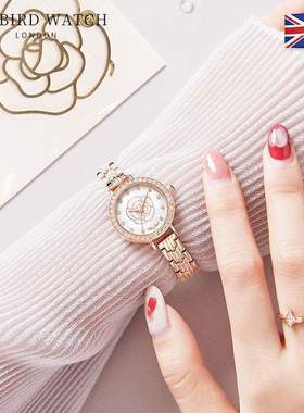 Small gold watch, temperament small dial lady's Brac