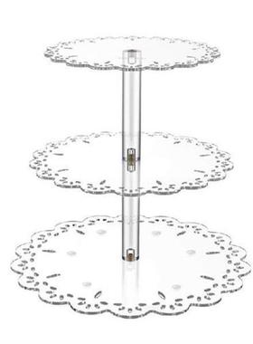 3 Tier Cake Stand Acrylic Dessert Pastry Tower Stand for