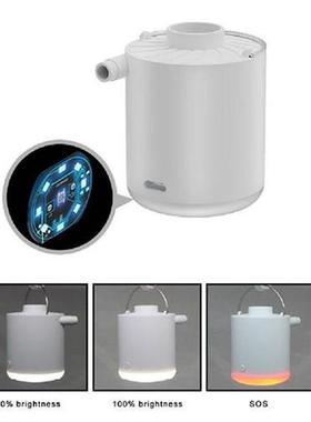 2 in 1 4 modes camping lantern Air Pump Filling Inflator