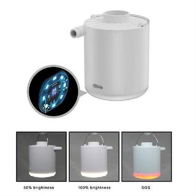 2 in 1 4 modes camping lantern Air Pump Filling Inflator