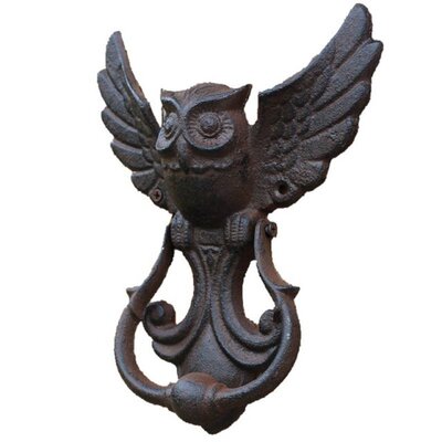 Vintage Antique Door Knocker Cast Iron Owl Door Knocker for