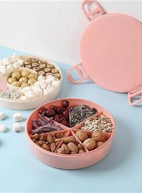 Dried Fruit Box Household Living Room Compartment with Lid