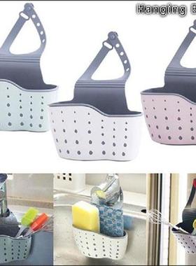 Sink Shelf Soap Sponge Drain Rack Bathroom Holder Kitchen