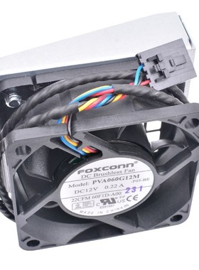T7600 T7610 60F1D 31P1V 1B23M9H00 PVA060G12M 6cm 60mm fan 60