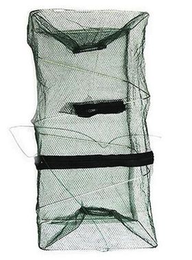 Foldable Fish Crawdad Minnow Fishing Bait Trap Cast Dip Net