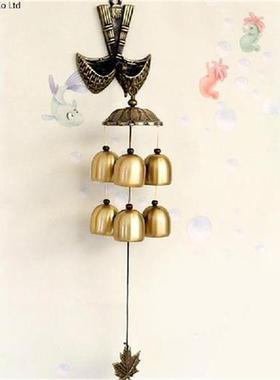 European Style Brass Wind Chime Ornaments Creative Metal