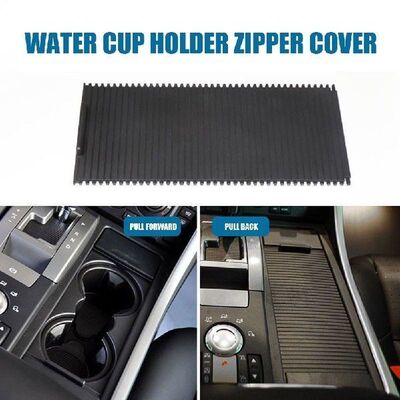 Center Console Cup Holder Cover Sliding Roller Blind