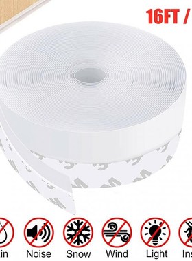 5M Length 25/35MM Width Self Adhesive Seal Strip Silicone Ru