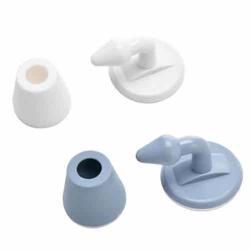 Mute Non-Punch Silicone Wall Absorption Anti-Bump Door Holde