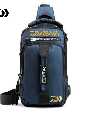 2021 New Daiwa Men Women Single Shoulder Fishing Bags Waterp