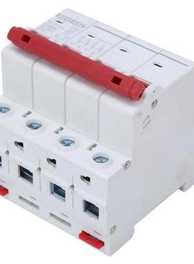 3pcs 4P MCB Miniture Circuit Breker DZ47-63Z DC 1000V Phot