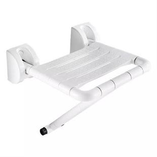 Wall Mounted Bathroom Foldable Stool 220 Lbs Bearing Weight