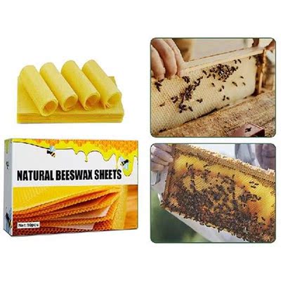 10Pcs Beeswax Sheets Candle Making Craft DIY Kit Candle
