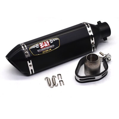 Motorcycle exhaust pipe muffler for yoshimura exhaust with e