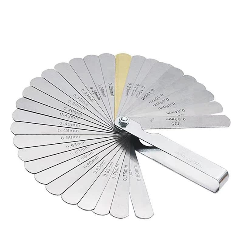 32PCS Blades Universal Thickness Gauge Set Metric Gauge