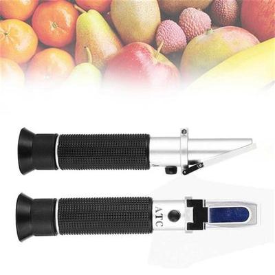 Dual Scale Sea Water Salinity Refractometer Meter Salimeter