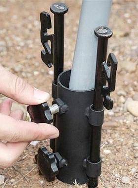 Durable Awning Rod Holder Iron Reinforced Large Aperture