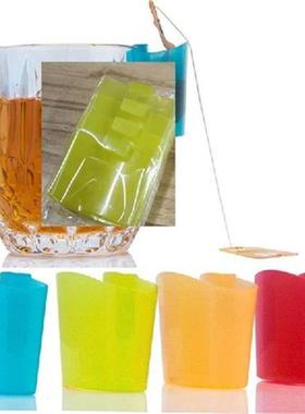 4 Pcs/Set Tea Bag Holders Hangs Right on the Side of Cup